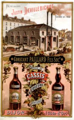 Publicité pour la “Crème de Vougeot” - 1852