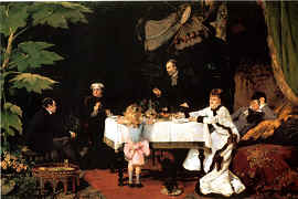 Déjeuner au conservatoire - Louise Abbeme ( 1858-1927) Musée des Beaux-arts, Pau