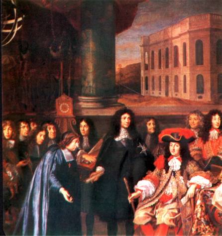 La Cour de Louis XIV - 1682-1715 - Peinture de Testelin, Musée de Versailles