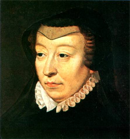 Catherine de Médicis - 1519-1589 - Peint par françois Clouet - Musée Condé, Chantilly
