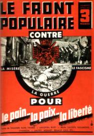 Brochure du Front populaire de 1936.