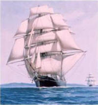 Le dernier Clipper lancé en 1877, le Cutty-Sark