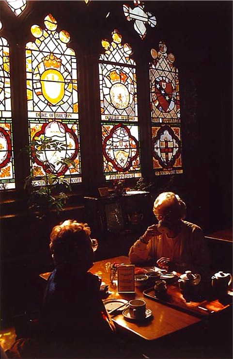 British tea dans la cathéatrale de Chester...