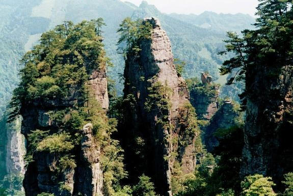 Les montagnes blanches du Hunan
